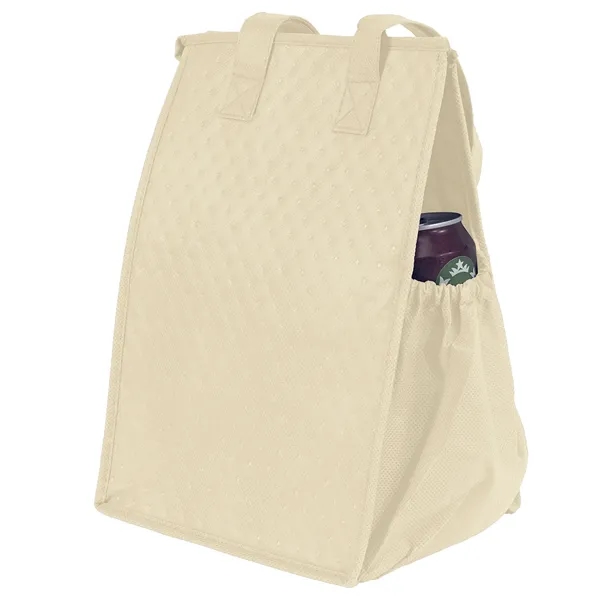 Insulated Non-Woven Tote with thermal foil interior.... from ASI 37940 Bag Makers Inc