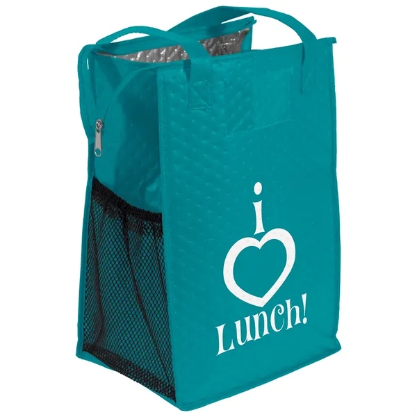 Insulated Non-Woven Tote with thermal foil interior.... from ASI 37940 Bag Makers Inc