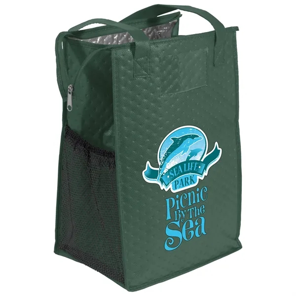 Insulated Non-Woven Tote with thermal foil interior.... from ASI 37940 Bag Makers Inc