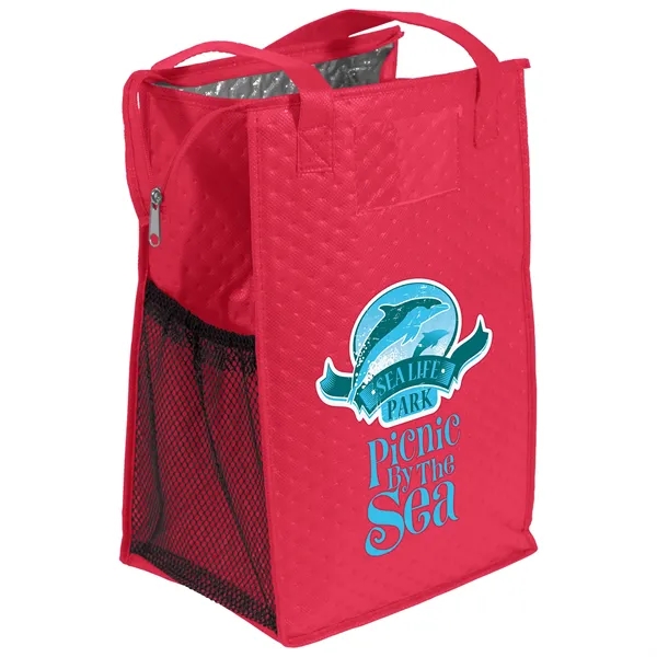 Insulated Non-Woven Tote with thermal foil interior.... from ASI 37940 Bag Makers Inc