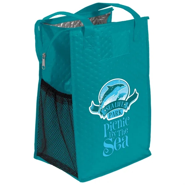 Insulated Non-Woven Tote with thermal foil interior.... from ASI 37940 Bag Makers Inc