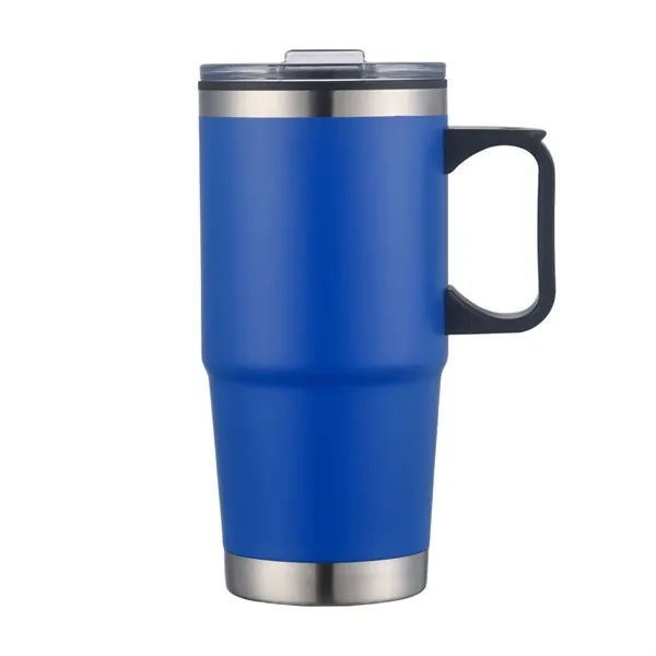 The 24oz Lilium Double Wall Travel Mug boasts a durable powder-coated... from ASI 84592 St Regis Group