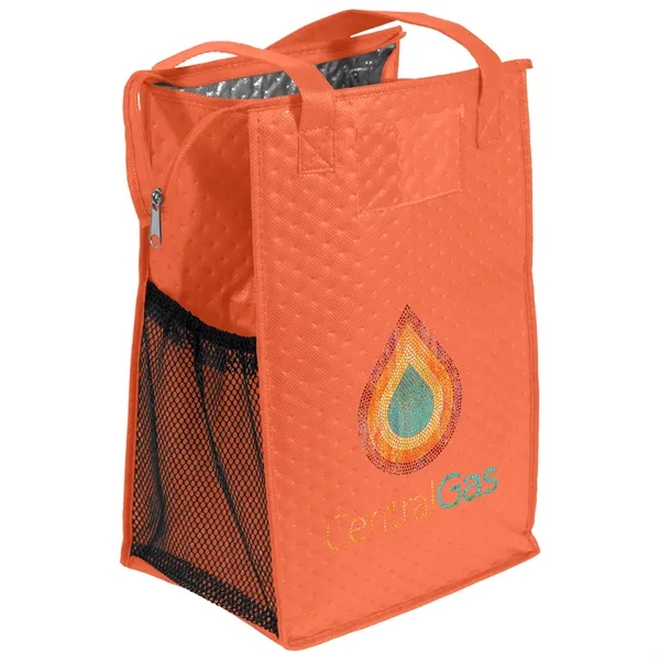 Insulated Non-Woven Tote with thermal foil interior.... from ASI 37940 Bag Makers Inc