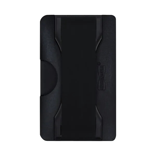 Pro wallet phone grip with adhesive backing and flip-out kickstand.... from ASI 61125 Hit Promotional Products / Hit®