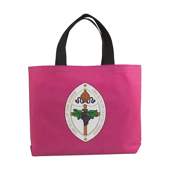 False gusset construction tote bag with 1.5" webbing handles... from ASI 41630 Brave USA / Brave USA