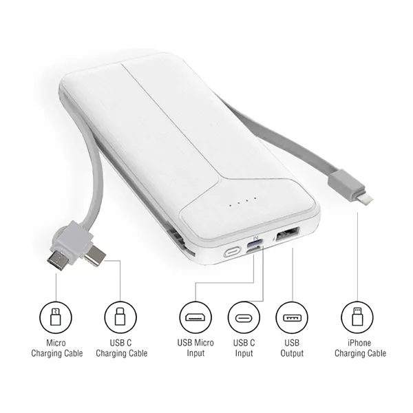 The Power Bank boasts a high capacity of 10000mAh, ensuring multiple... from ASI 30112 ACE Products