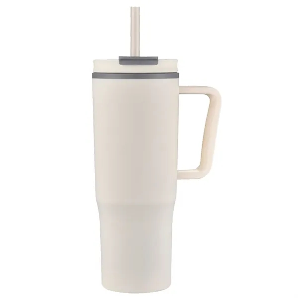 30 oz. Plastic Handle Mug with Twist Closure Straw Lid... from ASI 79535 Primetime / Primetime