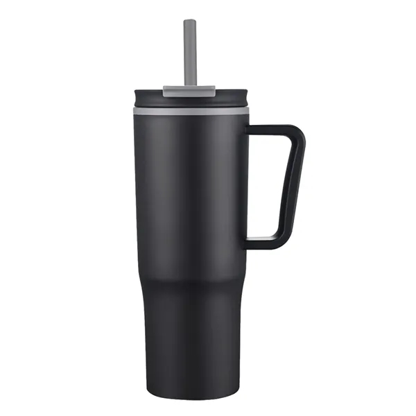 30 oz. Plastic Handle Mug with Twist Closure Straw Lid... from ASI 79535 Primetime / Primetime