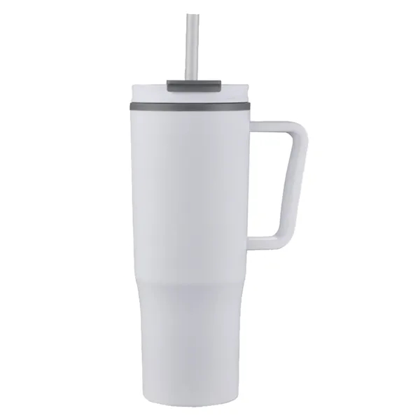 30 oz. Plastic Handle Mug with Twist Closure Straw Lid... from ASI 79535 Primetime / Primetime