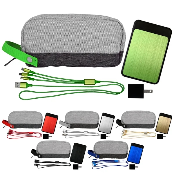 Bay Vivid Power Bank, Cable & Wall Set... from ASI 30208 A P Specialties / AP Specialties