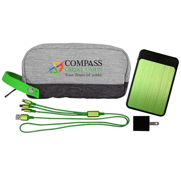 Bay Vivid Power Bank, Cable & Wall Set... from ASI 30208 A P Specialties / AP Specialties