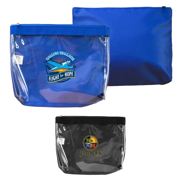 Clear Toiletry Bag... from ASI 30208 A P Specialties / AP Specialties