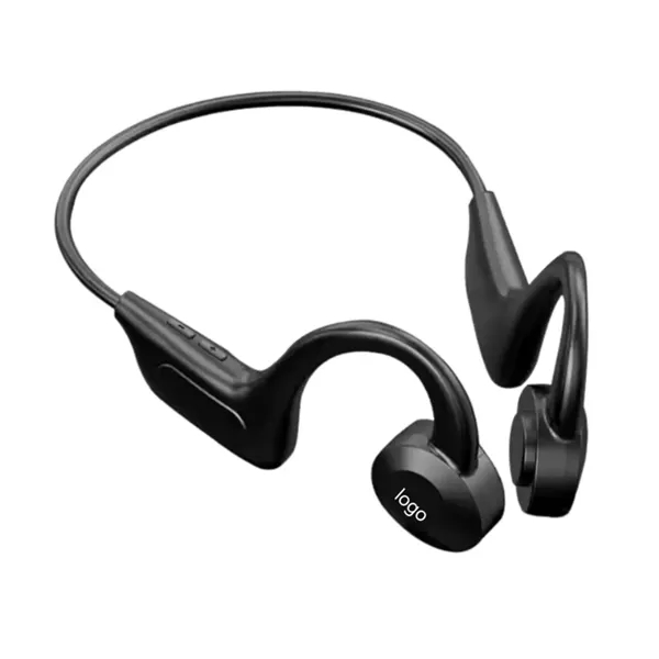 wireless bond conduction bluetooth headphone with 1 color silkscreen on 1... from ASI 37218 Athena Promo (tm)