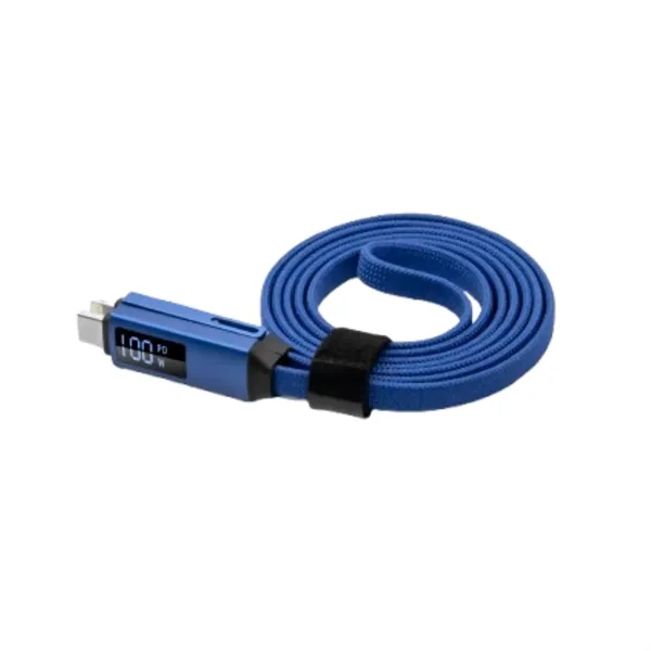 3-in-1 magnetic charging cable with LED screen plus laser engraving on... from ASI 37218 Athena Promo (tm)