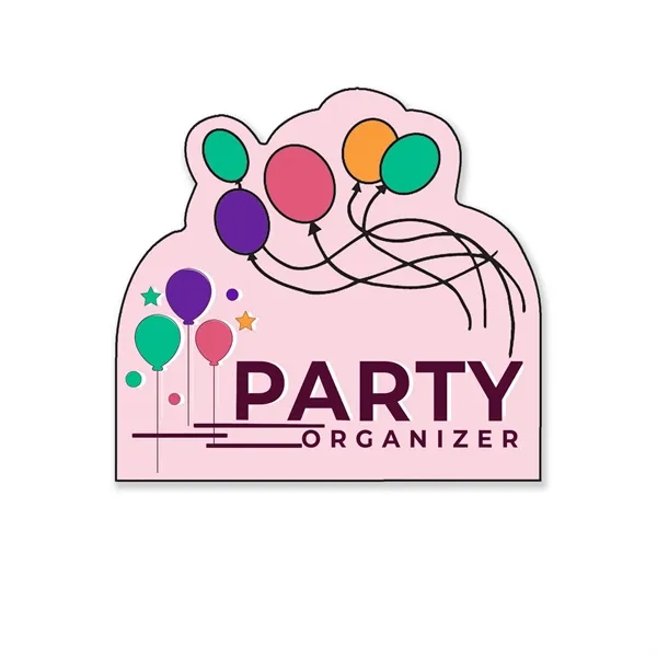 Flexible non-toxic balloon shaped magnet with 1.86"H x 2.01"W measurements and... from ASI 54040 Fey Promo / Magna-Tel by Fey