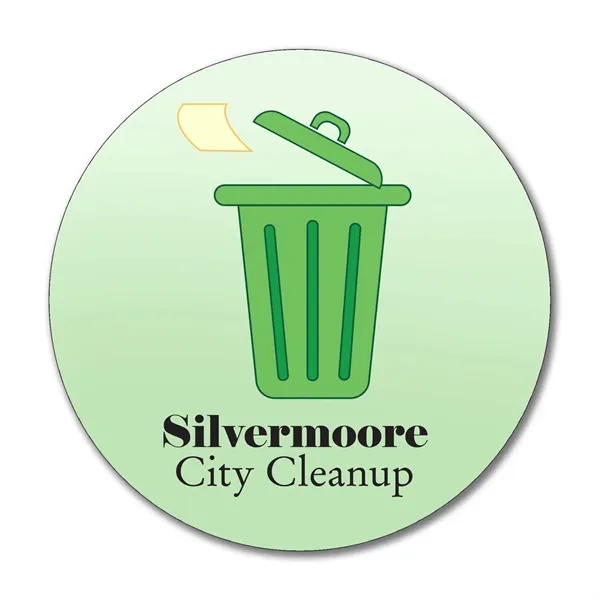 3.5" Diameter circle shaped magnets made in the USA of flexible,... from ASI 54040 Fey Promo / Magna-Tel by Fey