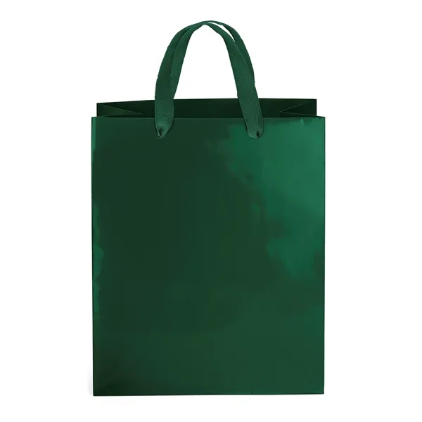 Premium-weight gloss-laminated Eurotote with 14" long woven handles and reinforced fold-over... from ASI 37940 Bag Makers Inc