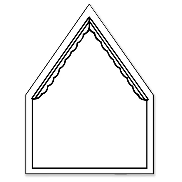 2"H x 1.5"W House shaped magnet that's made in the USA... from ASI 54040 Fey Promo / Magna-Tel by Fey