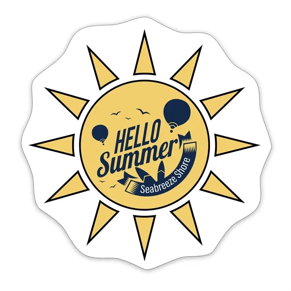 35 mil Sun shaped magnet that's made in the USA and... from ASI 54040 Fey Promo / Magna-Tel by Fey