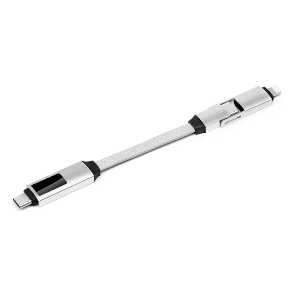 3-in-1 LED screen magnetic charging cable plus laser engraving on 1... from ASI 37218 Athena Promo (tm)