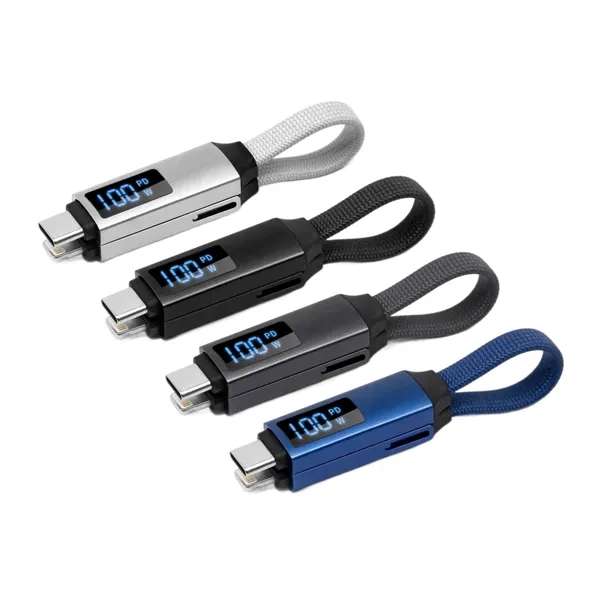 3-in-1 LED screen magnetic charging cable plus laser engraving on 1... from ASI 37218 Athena Promo (tm)