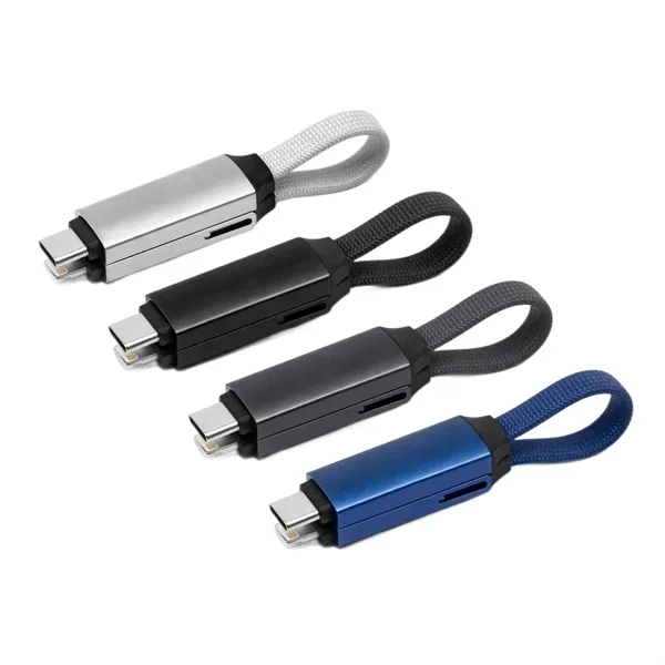 3-in-1 magnetic multi charging cable plus laser engraving on 1 location... from ASI 37218 Athena Promo (tm)