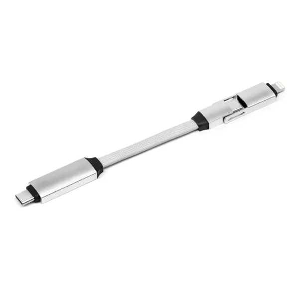 3-in-1 magnetic multi charging cable plus laser engraving on 1 location... from ASI 37218 Athena Promo (tm)