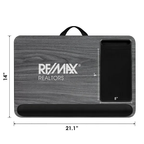 Lap desk that fits most 15.6" laptops.... from ASI 61005 Hirsch Gift Inc