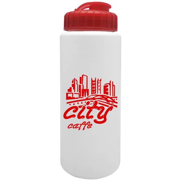 32 Oz. White Sport Bottle with Super Sipper Lid... from ASI 80060 VisionUSA