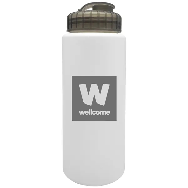 32 Oz. White Sport Bottle with Super Sipper Lid... from ASI 80060 VisionUSA