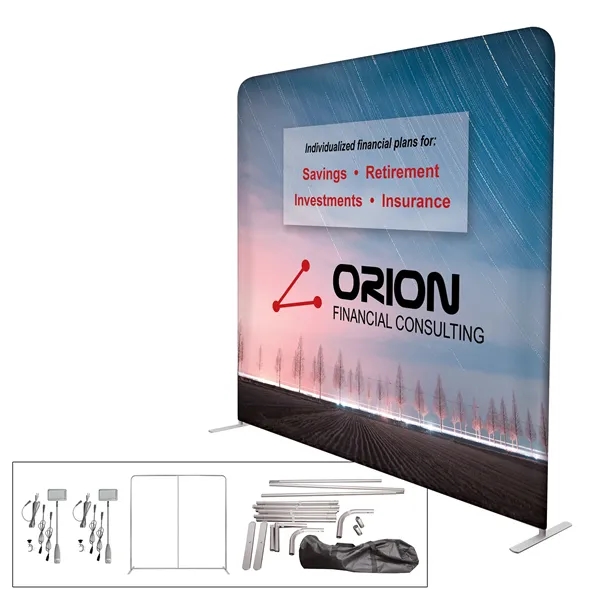 Package includes Trunk, two mini XBanners, 6' Stretch Table Cover, Single... from ASI 80228 Quinn