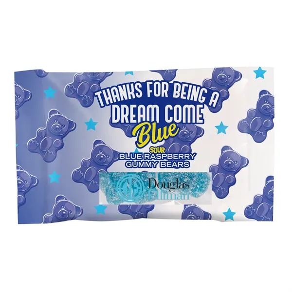 Candy By Color 1 oz. Full Color DigiBag with Gummy Bears... from ASI 44900 NC Custom (CI/Lanco) / Chocolate Inn