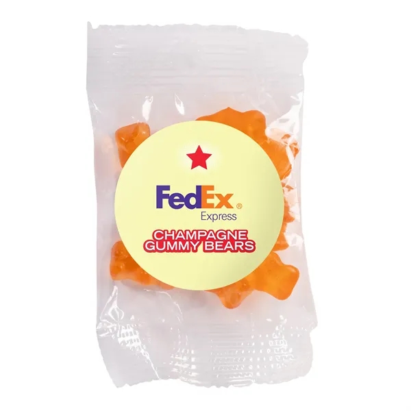 Candy By Color 1 oz. Goody Bag with Gummy Bears... from ASI 44900 NC Custom (CI/Lanco) / Chocolate Inn