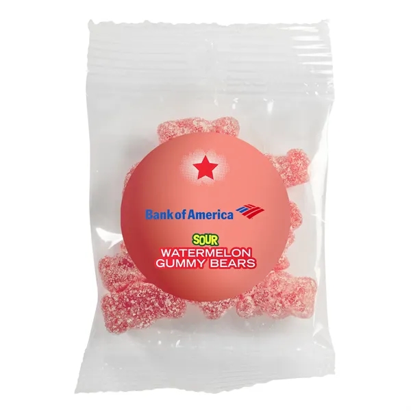 Candy By Color 1 oz. Goody Bag with Gummy Bears... from ASI 44900 NC Custom (CI/Lanco) / Chocolate Inn
