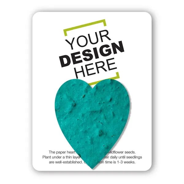 Gift pack features a recycled info card and plantable piece of... from ASI 40646 Bloomin Promotions / Bloomin' Promotions™