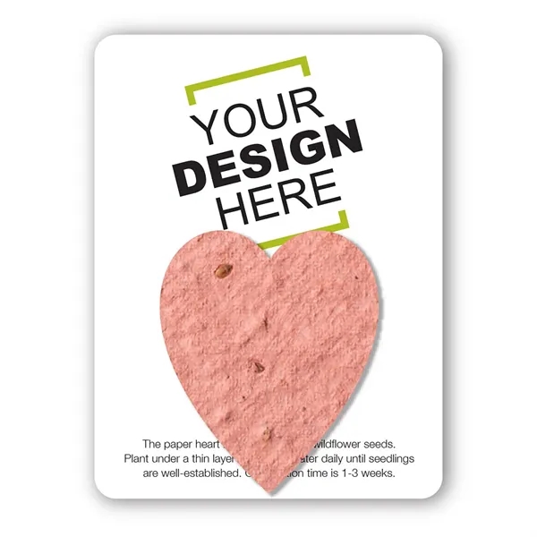 Gift pack features a recycled info card and plantable piece of... from ASI 40646 Bloomin Promotions / Bloomin' Promotions™