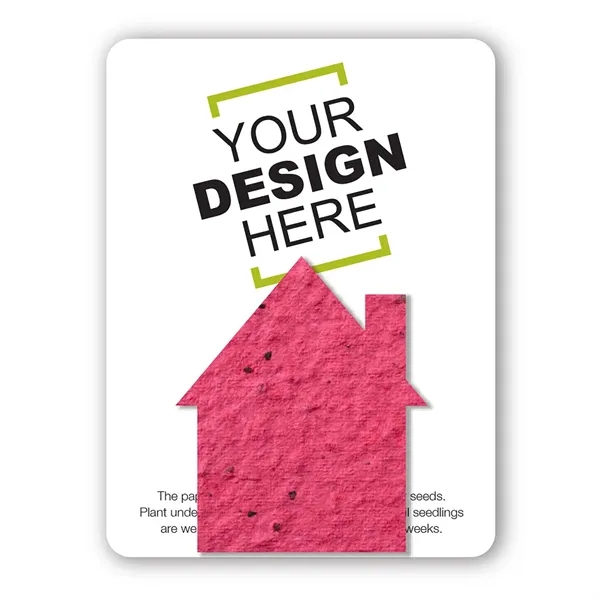 Gift pack features a recycled info card and plantable piece of... from ASI 40646 Bloomin Promotions / Bloomin' Promotions™