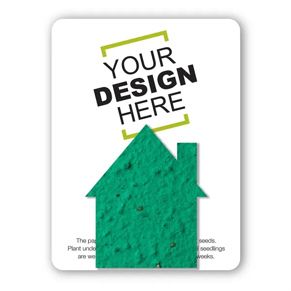 Gift pack features a recycled info card and plantable piece of... from ASI 40646 Bloomin Promotions / Bloomin' Promotions™