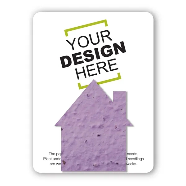 Gift pack features a recycled info card and plantable piece of... from ASI 40646 Bloomin Promotions / Bloomin' Promotions™