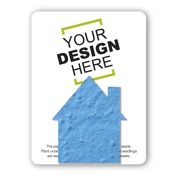 Gift pack features a recycled info card and plantable piece of... from ASI 40646 Bloomin Promotions / Bloomin' Promotions™