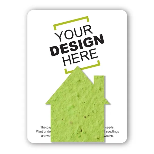 Gift pack features a recycled info card and plantable piece of... from ASI 40646 Bloomin Promotions / Bloomin' Promotions™