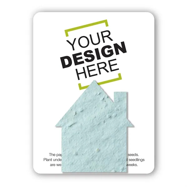 Gift pack features a recycled info card and plantable piece of... from ASI 40646 Bloomin Promotions / Bloomin' Promotions™