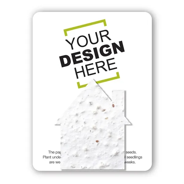 Gift pack features a recycled info card and plantable piece of... from ASI 40646 Bloomin Promotions / Bloomin' Promotions™