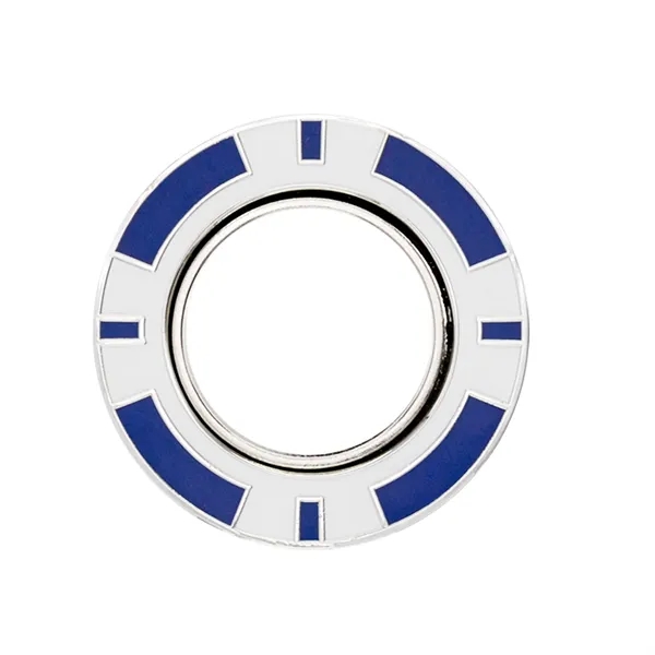 1.57" zinc alloy poker chip with detachable golf ball marker.... from ASI 52263 EMT