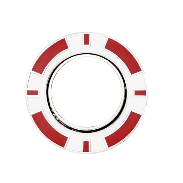 1.57" zinc alloy poker chip with detachable golf ball marker.... from ASI 52263 EMT