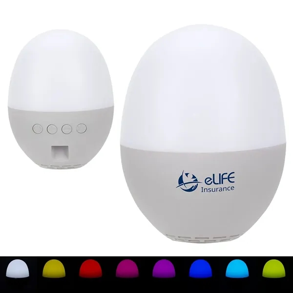 Lighted Wireless Speaker with White Noise Sounds... from ASI 36730 Ariel Premium Supply Inc
