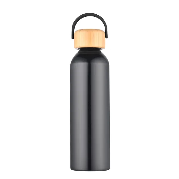 24 oz. Recycled Aluminium Bottle w/ Bamboo Lid & Carry Hanle... from ASI 79535 Primetime / Primetime