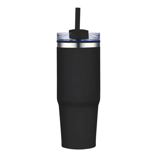 30 Oz Double Wall Tumbler, with stainless steel outer wall and... from ASI 79535 Primetime / Primetime