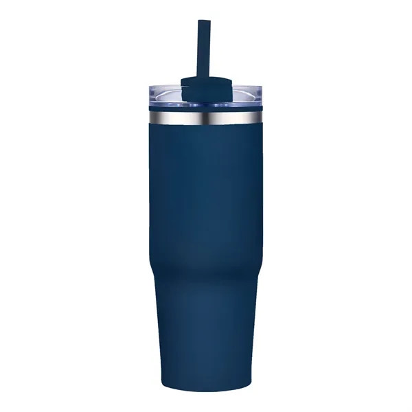 30 Oz Double Wall Tumbler, with stainless steel outer wall and... from ASI 79535 Primetime / Primetime