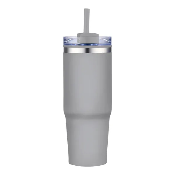 30 Oz Double Wall Tumbler, with stainless steel outer wall and... from ASI 79535 Primetime / Primetime